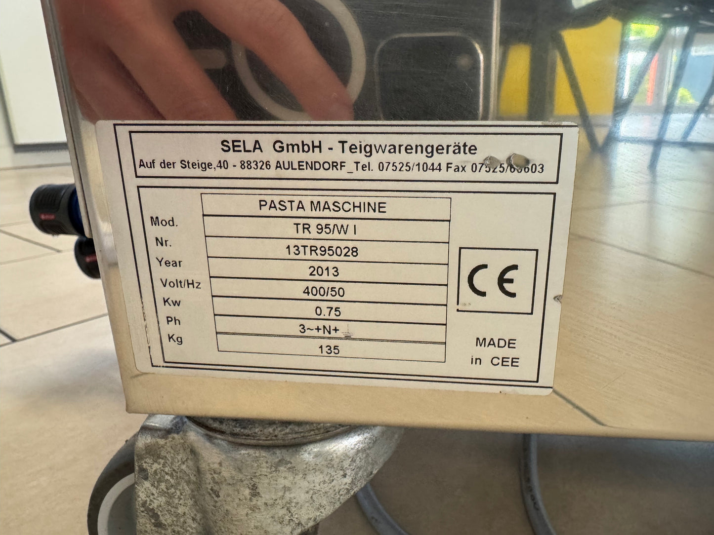 Nudelmaschine TR95 (Gebrauchtgerät)