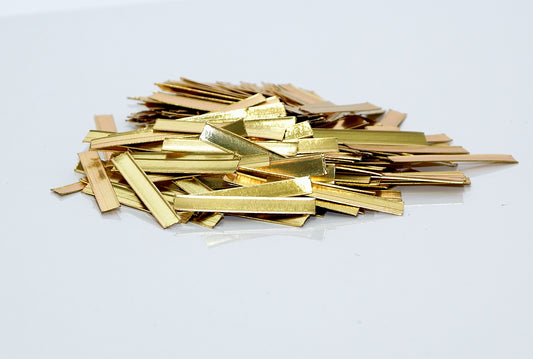 Kunststoffclipbandverschluss gold