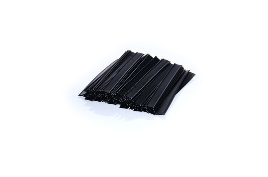 Papierclipverschluss schwarz