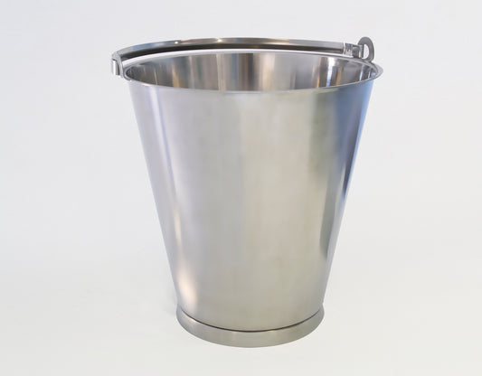 10 Liter Eimer aus Edelstahl