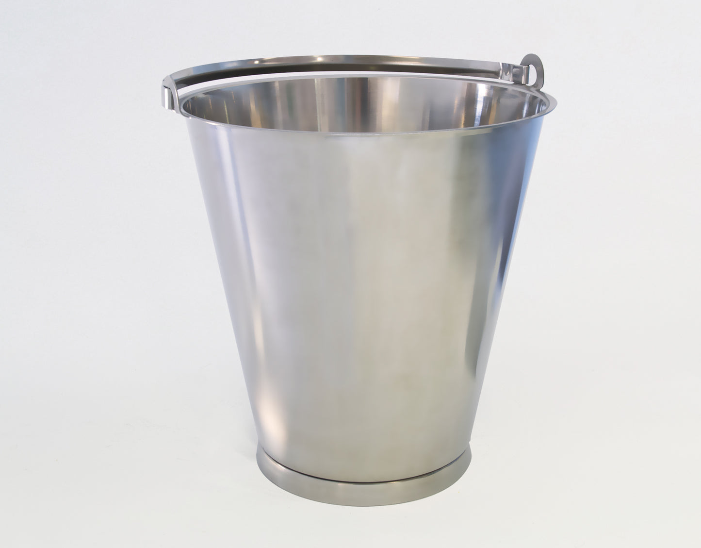 15 Liter Eimer aus Edelstahl