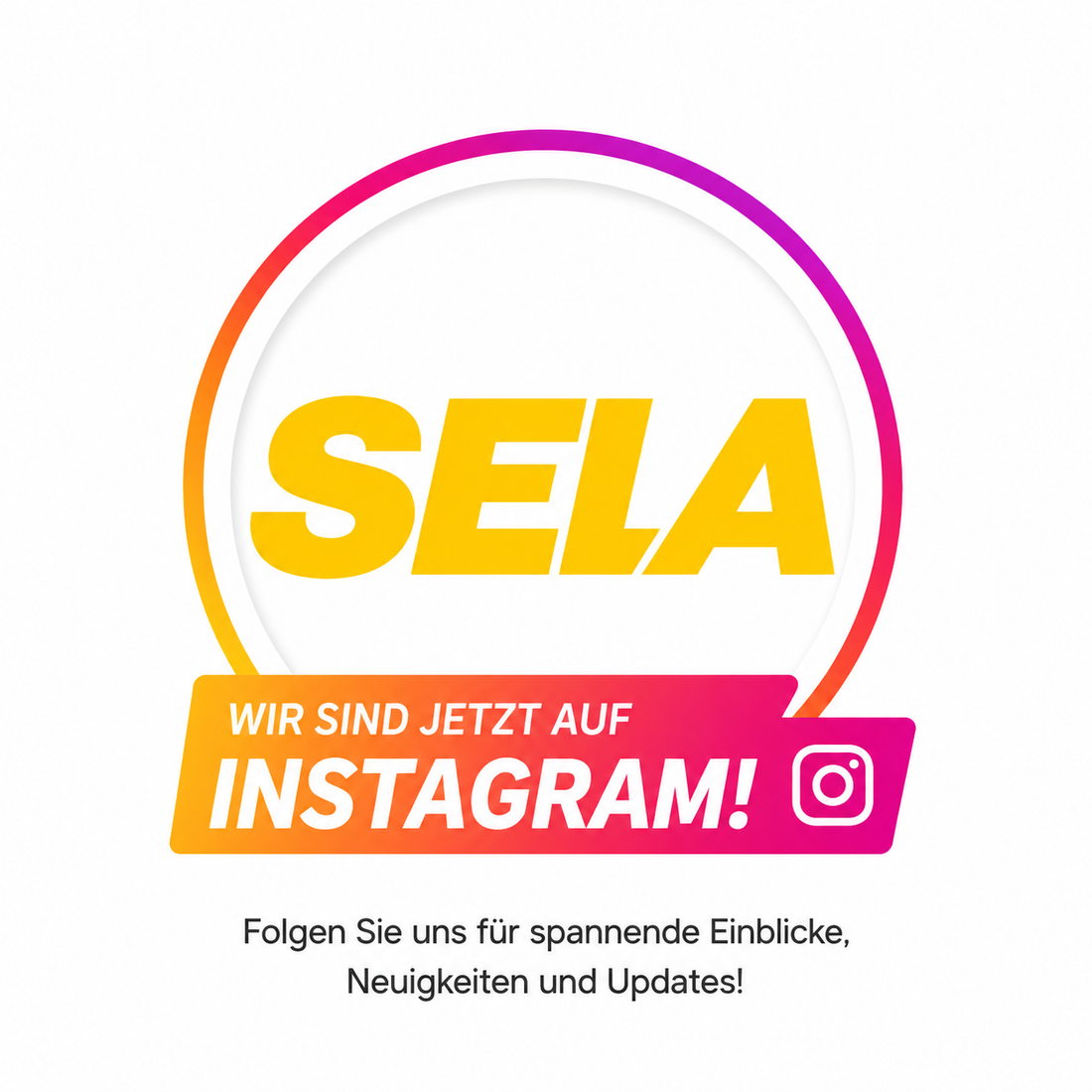 Jetzt auch auf Instagram!