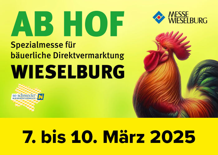 Messe "Ab Hof" 2025 in Wieselburg